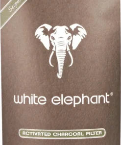 White Elephant Aktivkohlefilter Superflow 9mm Inh.250 Filter