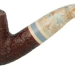 Savinelli Pfeife Sasso Rustic 616 Braun
