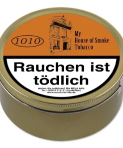 My HOUSE OF SMOKE Tobacco No 1010