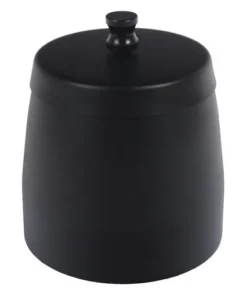 Windascher Edelstahl schwarz Ø 9cm