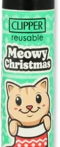 Clipper Feuerzeug Meowy Catmas 2v4