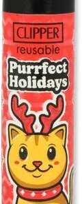 Clipper Feuerzeug Meowy Catmas 4v4