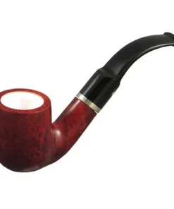 Pfeife Capitello Beta aus Bruyèreholz Meerschaum Acryl in braun weiss schwarz