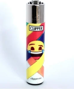 Clipper Feuerzeug Emoji Mix 2 Tränen Lach Smiley – 3/4