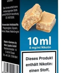 E-Liquid NIKOLIQUIDS Karamell 8 mg Nikotin