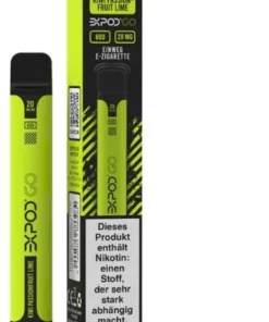 Expod Go Kiwi Passionfruit Lime Einweg E-Zigarette 20mg