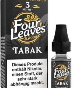 Four Leaves Liquid Tabak 3mg