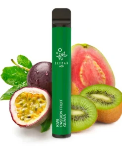 E-Shisha ELFBAR Kiwi, Passionsfrucht, Guava” Einweg 20 mg”