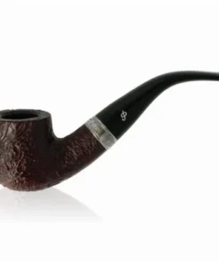 Peterson Pfeife Christmas 2023 SB-01 Rot-Braun Sandblast