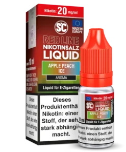 SC – Red Line – Apple Peach Ice – Nikotinsalz Liquid