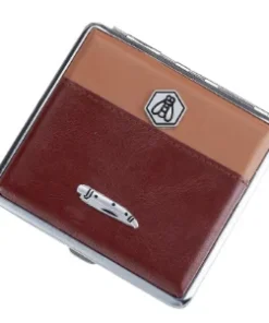 Laguiole Etui PU Leder Braun Beige