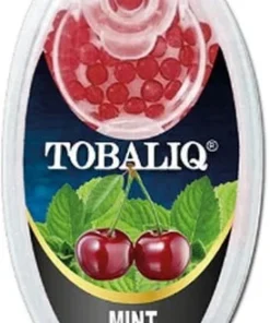 Tobaliq Mint Cherry Aromakapseln 1×100 Stück mit Stick