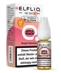 E-Liquid Nikotinsalz ELFBAR Elfliq Apple Peach 10mg