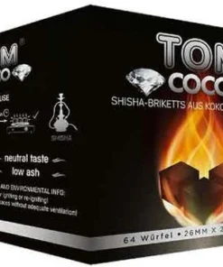 Wasserpfeifenkohle Kokosnuss TOM COCO Diamond 1 kg