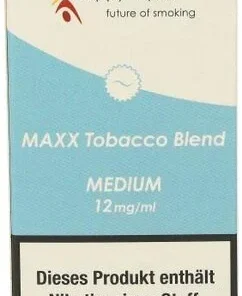 Happy Liquid Maxx Tobacco Blend Medium 12mg Liquid