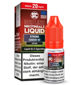 SC Liquid SC – Red Line – Strong Cassis V2 – Nikotinsalz Liquid