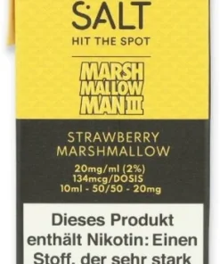 POD Salt Strawberry Marshmellow Nikotinsalz Liquid 10ml 20mg