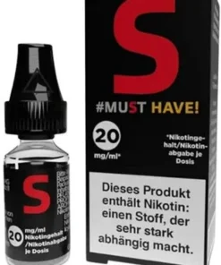 Must Have S Nikotinsalzliquid 10ml 20mg
