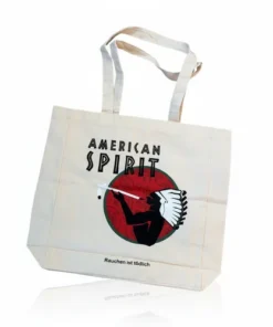 American Spirit Baumwolltasche Beige