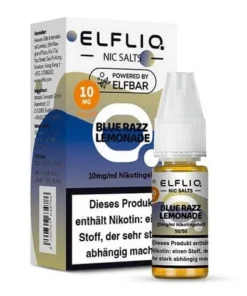 E-Liquid Nikotinsalz ELFBAR Elfliq Blue Razz Lemonade 10mg