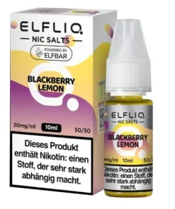E-Liquid Nikotinsalz ELFBAR Elfliq Blackberry Lemon 20mg