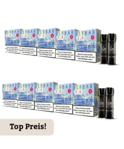 10er Pack E-Liquidpod ELFBAR Elfa Blackberry Lemon 20 mg 2 Pods