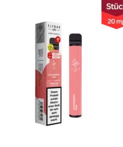 Elfbar Strawberry Kiwi 20mg 600 Züge Vape Einweg E-Zigarette