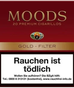 Dannemann Moods Gold Filter Zigarillos (20 Stück)