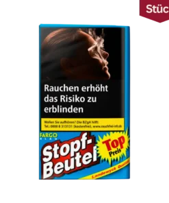 Fargo Stopf-Beutel Blau Tabak Feinschnitt Pouch (30g)