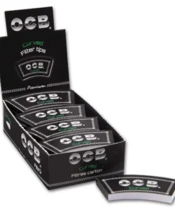OCB Curved Filter Tips Heftchen mit 32 gebogenen Tips Zigaretten