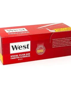 10.000 Stück West Red Special Zigarettenhülsen