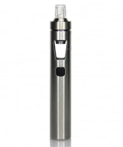 E-Zigarette InnoCigs eGo Aio mit 1.500 mAh 0,6 Ohm aus Edelstahl Pyrexglas in silber