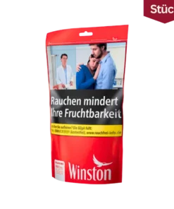 Bundle (3x95g): Winston Red Tabak Volumentabak Beutel XL