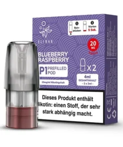 E-Liquidpod ELFBAR Mate500 Blueberry Raspberry 20 mg 2 Pods