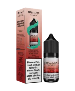 Elux – Nikotinsalz Liquid – Strawberry Watermelon Bubblegum