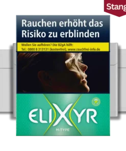 Elixyr + Plus M-Type Zigaretten Stange (8×27 Stück)