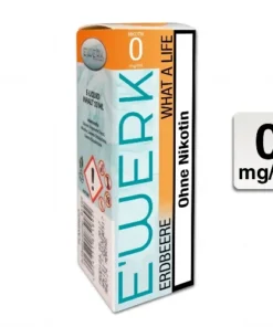 E-Werk What a life – Erdbeere” – eLiquid”