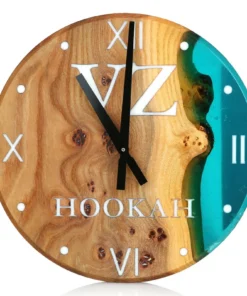 VZ Hookah Exclusive Clock Turquoise 3