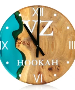 VZ Hookah Exclusive Clock Turquoise 2