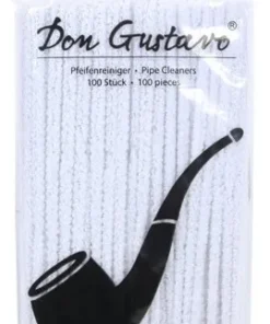 Don Gustavo Pfeifenreiniger weiß (100 Stück)