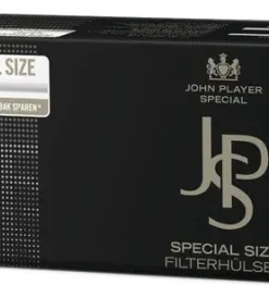 JPS John Player Special Black Filterhülsen Special Size (250 Stück)