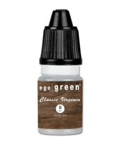 E-Liquid egogreen Classic Virginia nikotinfrei Flasche 10 ml