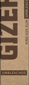 Gizeh Blättchen Unbleached King Size Extra Fine (34 Blatt)