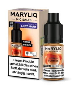 MARYLIQ – Nikotinsalz Liquid – Citrus Sunrise