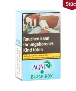 Aqua Mentha Black Box Zitrone Guarana Acai Minze Tabak Shishatabak (25g)