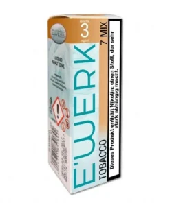 E-Liquid E’Werk 7 Mix 3 mg/ml Flasche 10 ml
