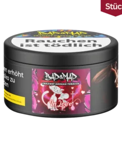 Bad & Mad In Love Erdbeere Johannisbeere Traube Tabak Shishatabak (25g)