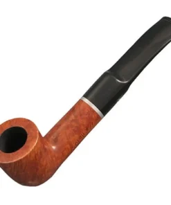 Pfeife Capitello Sport Corteccia Dublin aus Bruyèreholz Acryl in orangebraun schwarz