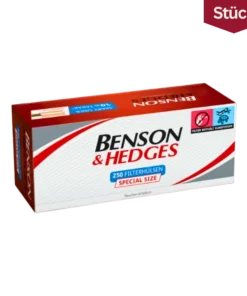 Benson & Hedges Zigaretten Hülsen Special Size (250 Stück)