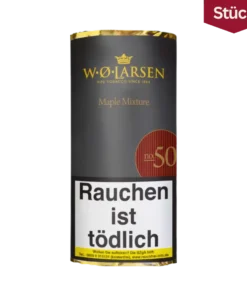 W.O. Larsen Maple Mixture Tabak Pfeifentabak Pouch (50g)